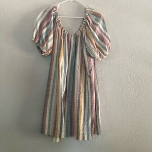 Madewell Multicolor Striped Dress